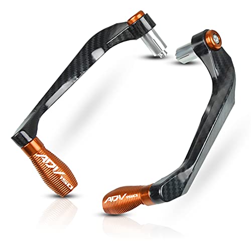 Universal Motorrad Hebelschutz Motorrad Lenker Bremse Kupplungshebel Schutz Mit 7/8" 22mm Für ADV150 ADV 150 2019 2020 2021(Orange) von LFSKIUDS