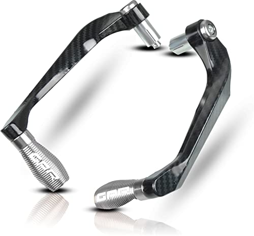 Universal Motorrad Hebelschutz Motorrad Lenker Bremse Kupplungshebel Schutz Mit 7/8" 22mm Für Aprilia GPR125 GPR150 GPR 125 GPR 150(Silber) von LFSKIUDS