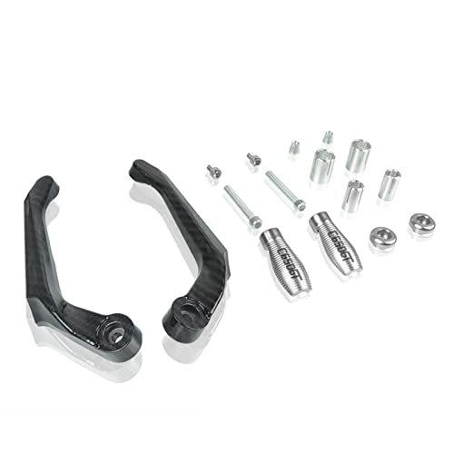 Universal Motorrad Hebelschutz Motorrad Lenker Bremse Kupplungshebel Schutz Mit 7/8 "22mm Für C650GT C650 GT(Silber) von LFSKIUDS