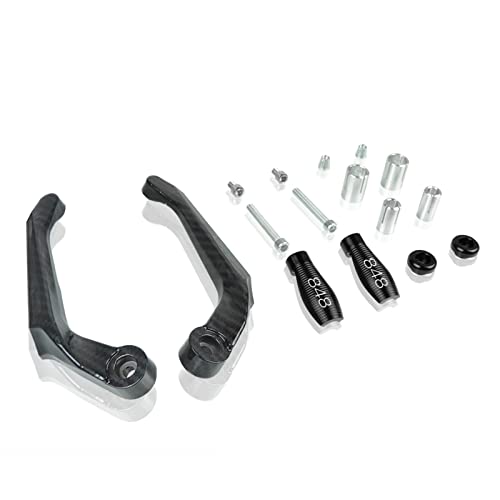 Universal Motorrad Hebelschutz Motorrad Lenker Bremse Kupplungshebel Schutz Mit 7/8 "22mm Für Ducati STREETFIGHTER 848(Schwarz) von LFSKIUDS