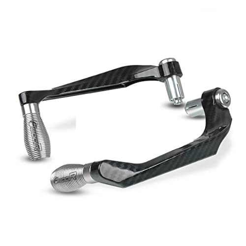 Universal Motorrad Hebelschutz Motorrad Lenker Bremse Kupplungshebel Schutz Mit 7/8" 22mm Für F800R F 800R 2009 2010-2017(Silber) von LFSKIUDS