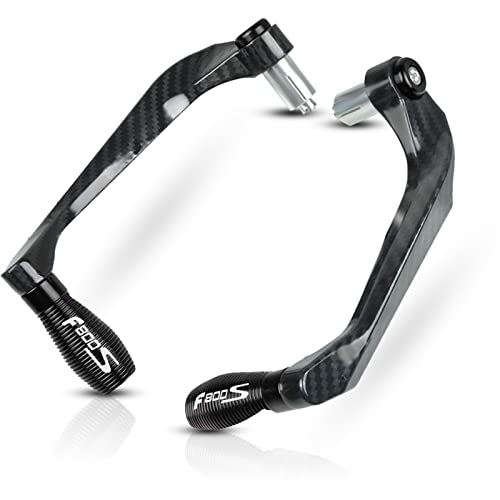 Universal Motorrad Hebelschutz Motorrad Lenker Bremse Kupplungshebel Schutz Mit 7/8" 22mm Für F800S F800 S F800ST 2006-2015(Schwarz) von LFSKIUDS