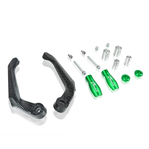 Universal Motorrad Hebelschutz Motorrad Lenker Bremse Kupplungshebel Schutz Mit 7/8 "22mm Für Suzuki BANDIT Bandit(Grün) von LFSKIUDS