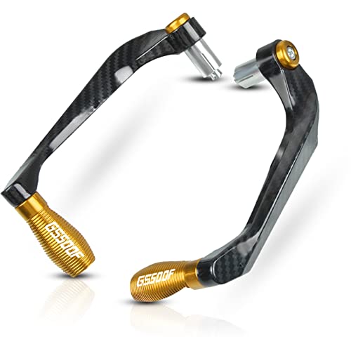 Universal Motorrad Hebelschutz Motorrad Lenker Bremse Kupplungshebel Schutz Mit 7/8 "22mm Für Suzuki GS500F GS 500F 2004-2009(Gold) von LFSKIUDS