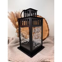 Laterne - Windlicht Hochzeit Tischdekoration Wohndeko Personalisiertes Geschenk von LFdiesesjenes
