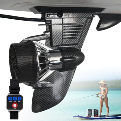 Elektrischer Sup-Board-Motor, Sup-Motor, Paddle-Board-Motor mit Fernbedienung, einstellbare Geschwindigkeit für Surfbretter, SUPs und Kajaks von LFfwynog