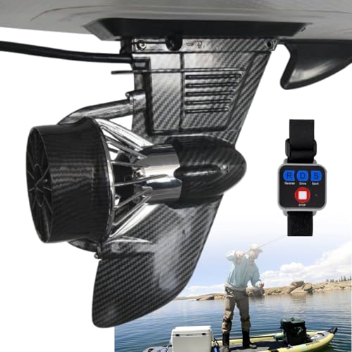Fernbedienungs-Sup-Board-Motor, Paddleboard-Motor, Kajak-Motor-Kit mit Fernbedienung, einstellbare Geschwindigkeit für Surfbretter, SUPs und Kajaks von LFfwynog