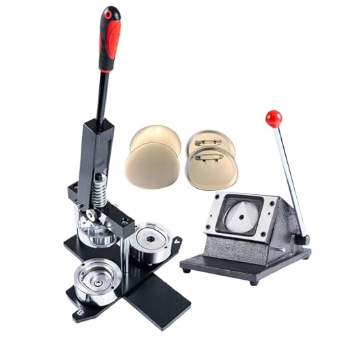 LFfwynog DIY-Button-Maker. Manuelle Herstellung von Buttons. Personalisiert. Enthält einen Papierschneider, eine Buttonpresse und 100 Sets Bastelmaterialien. Schild, Katzengesicht Apple LFfwynog DIY-Button-Maker. Manuelle Herstellung von Buttons. Personalisiert. Enthält einen Papierschneider, eine Buttonpresse und 100 Sets Bastelmaterialien. Schild, Katzengesicht Apple von LFfwynog