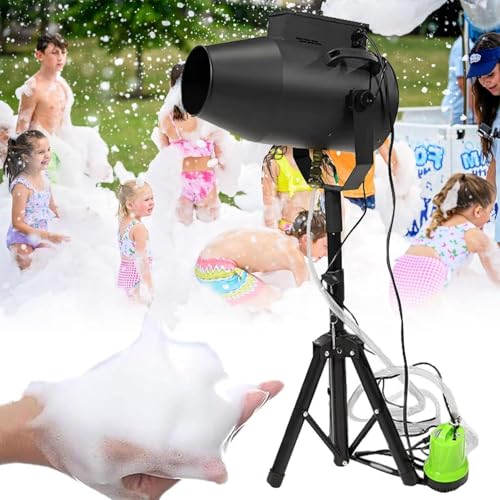Schaummaschine Maquina De Espuma Para Fiestas Schaffen Atmosphäre für Partys im Freien Jet Foam Machine,Black-Basic von LFfwynog