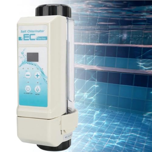 Spa-Pool-Salzchlorinator mit Wasserstandsüberwachungsfunktion Poolspawatertreatment Salzchlorgenerator für Salzchlorierung,80M³/16g/hr von LFfwynog