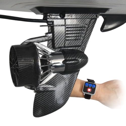 Tragbarer Sup-Board-Motor, Paddle-Board-Motor, elektrisches Surfbrett mit Fernbedienung, einstellbare Geschwindigkeit für Surfbretter, SUPs und Kajaks von LFfwynog