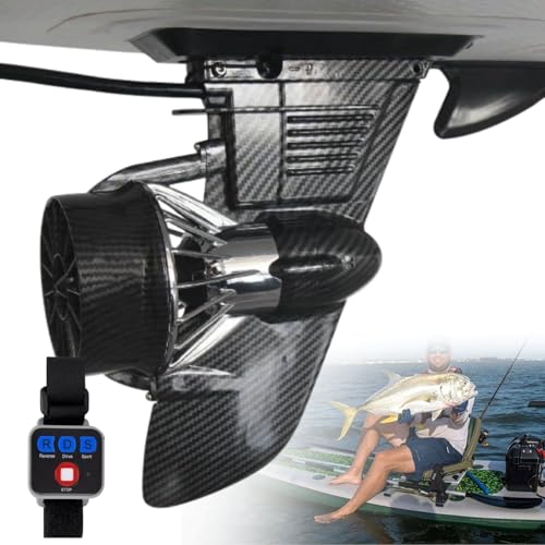 Tragbarer Sup-Board-Propeller-Paddle-Board-Motor, elektrischer Sup-Motor mit Fernbedienung, einstellbare Geschwindigkeit für Surfbretter, SUPs und Kajaks von LFfwynog