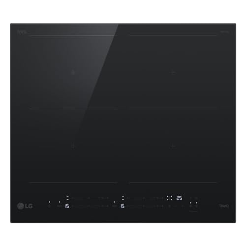 LG CBIZ2437B Induktionskochfeld 60 cm, Leistung von 2,5 bis 7,4 kW, 4 Zonen, 2 Flex-Zonen, 15 Leistungsstufen + Boost, unabhängige Touch-Slide-Steuerung, WLAN, Keramikglas, Schwarz LG CBIZ2437B Induktionskochfeld 60 cm, Leistung von 2,5 bis 7,4 kW, 4 Zonen, 2 Flex-Zonen, 15 Leistungsstufen + Boost, unabhängige Touch-Slide-Steuerung, WLAN, Keramikglas, Schwarz von LG