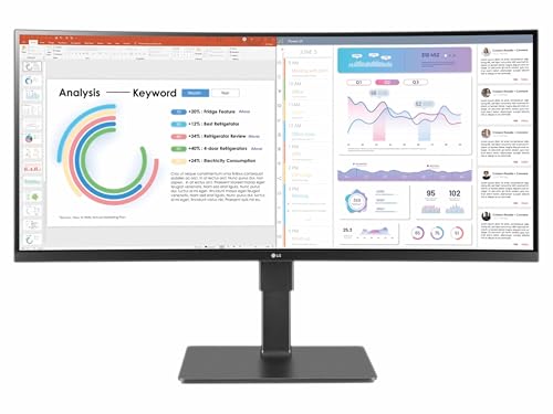 LG 34BQ77QB-B Computerbildschirm 86,4 cm (34") 3440 x 1440 Pixel UltraWide Quad HD LED Schwarz von LG Electronics