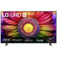 LG Electronics 75UR80006LJ.AEUD LCD-TV 190cm 75 Zoll EEK F (A - G) CI+, DVB-C, DVB-S2, DVB-T2, WLAN, von LG Electronics