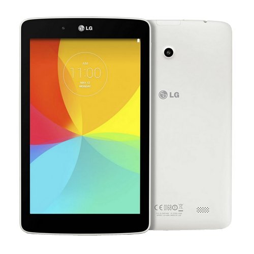 LG G Pad Tablet (WiFi + Bluetooth 4.0, 1 GB RAM, Android 4.4.2 KitKat) 8" weiß von LG