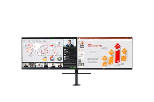 LG 27 Zoll 27QP88DP-BS QHD Ergo Monitor USB-C HDMI DP Black IPS von LG Electronics