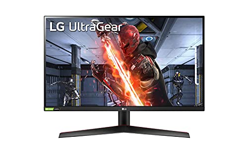 LG 27GN800 68 cm (27 Zoll ohne USB) QHD UltraGear Gaming Monitor (AMD FreeSync, 144 Hz, 1ms GTG), schwarz von LG Electronics