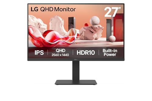 LG 27BA54QB-B - LCD-Monitor - 68.5 cm (27") - 2560 x 1440 QHD @ 75 Hz von LG