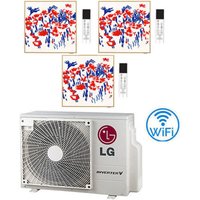 LG Artcool Klimaanlage Galerie FOTO R32 Trial Split Inverter 9000 + 9000 + 12000 BTU mit U.E. MU3R19 NEU Klasse A+++/A++ von LG