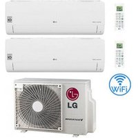 Libero Smart R32 Wifi Dual Split Dual Inverter Klimaanlage 9000 + 18000 btu mit MU3R19 neu Klasse a+++/a++ - LG Libero Smart R32 Wifi Dual Split Dual Inverter Klimaanlage 9000 + 18000 btu mit MU3R19 neu Klasse a+++/a++ - LG von LG