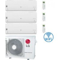Libero Smart R32 Wifi Trial Split Dual Inverter Klimaanlage 9000 + 9000 + 12000 btu mit eu. MU3R19 neu Klasse a+++/a++ - LG Libero Smart R32 Wifi Trial Split Dual Inverter Klimaanlage 9000 + 9000 + 12000 btu mit eu. MU3R19 neu Klasse a+++/a++ - LG von LG