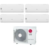 Quadri Split Inverter-Klimaanlage Libero Smart Series 7+7+7 mit MU4R25 U40 R-32 Wi-Fi Integrated 7000+7000+7000 - Neu - LG von LG