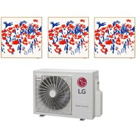 Trial Split Inverter-Klimagerät Serie artcool gallery 9+9+12 mit MU3R21 R-32 Wi-Fi Optional 9000+9000+12000 - LG von LG