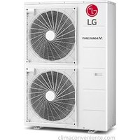 LG - Wärmepumpe Monoblock Therma v Mini Chiller 14 kW Dreiphasig für Warmwasser und Heizung HM143MR.U34 von LG