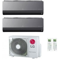 lg dual split inverter klimaanlage artcool 9+12 serie mit mu2r15 ul0 r-32 9000+12000 integriert wi-fi von LG