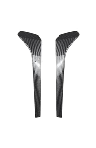 Heckspoiler Für VW Für Tiguan Für MK2 Für 2017-2023 Auto Heckflügel Seitenspoiler Canard Wing Tuning Zubehör ABS Heckstoßstange Seitensplitter Flaps(Carbon Fiber) von LGBGQDPDRK