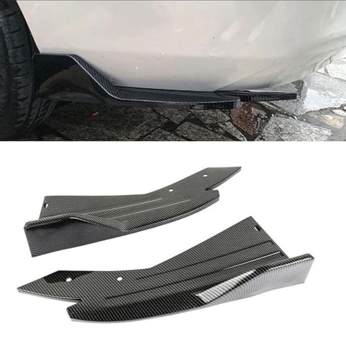LGDONGFC 2 Stück Auto Heckspoiler für Kia Ceed III Hatchback 2018-2021 2022 2023 2024 2025, Wrap Angle Spoiler Auto Heckstoßstange Lip Spoiler Lippe Heckstoßstangenschutz Zubehör,Carbon Fiber LGDONGFC 2 Stück Auto Heckspoiler für Kia Ceed III Hatchback 2018-2021 2022 2023 2024 2025, Wrap Angle Spoiler Auto Heckstoßstange Lip Spoiler Lippe Heckstoßstangenschutz Zubehör,Carbon Fiber von LGDONGFC