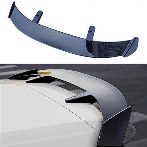 LGDONGFC Auto Heckspoiler für VW Scirocco III 2008-2014 2015 2016 2017, Heckflügel Kofferraumspoiler Lippe Auto Kofferraum Spoiler Dachspoiler Tuning Zubehör,Black von LGDONGFC