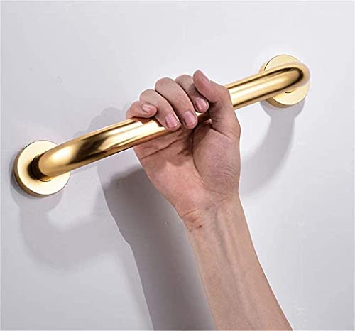 Handicap Haltegriffe Badezimmer-Stützschienen, Goldener Messing-Sicherheitsgriff Aus Poliertem Messing, Treppenbadewannen-Handlauf, Toilettendusche Retro-Stil Wandmontierter Rutschfester Griff Für Ält von LGLFDJ