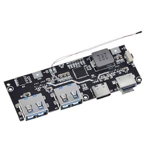 1/3PCS QC4.0 QC3.0 LED Dual USB 5V 4.5A 22.5W Micro/Type-C USB Mobile Power Bank 18650 Charging Module Temperature Protection(1PCS,TYPE-C) von LGOWSSENV