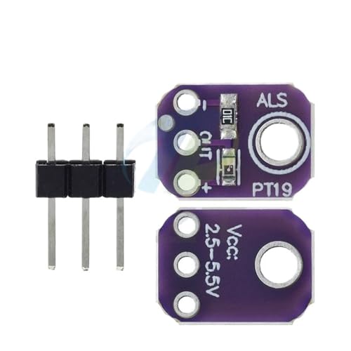 1/5PCS ALS-PT19 Analog Light Sensor Module High Dynamic Range Light Sensors Breakout Board 2.5V-5.5V Light UV Sensor Module(5PCS) von LGOWSSENV