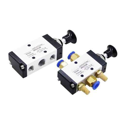 4R210-08 Manuelles Ventil 2-Wege 5-Position Push- und Pull-Pneumatikschalter des Wegeventils(With 6mm Fittings) von LGOWSSENV