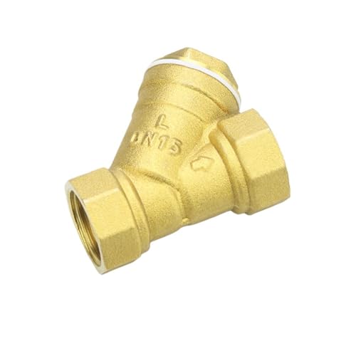 DN15 DN20 DN25 Innengewinde Inline Y-Netzsieb Gewindefilter Messingfilterventil Y-förmiges Messingsiebfilterventil(2") von LGOWSSENV