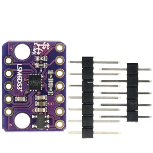 GY-LSM6DS3 Accelerometer Gyro Embedded Digital Temperature Sensor Board SPI IIC I2C Interface Breakout Module LSM6DS3 von LGOWSSENV
