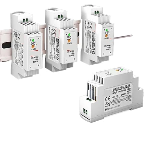 IN-Schienen-Schaltnetzteil Lichttransformator AC 110 V 220 V auf DC 5 V 12 V 24 V Netzteilquellenadapter for LED-Streifen CCTV(24V) von LGOWSSENV
