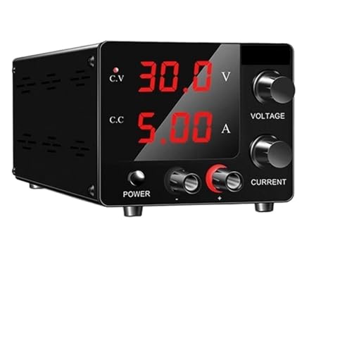 Labor-Gleichstromversorgung, einstellbar, 0–30 V, 0–5 A, variabler Spannungsregler, Wartungswerkbank, DIY(30V 5A EU Plug) von LGOWSSENV
