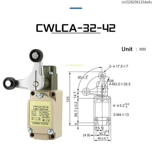 Micro Stroke CWLCA12-2-Q CWL2-2 CWLD CWLD2 Vertical Limit Switch(CWLCA32-42) von LGOWSSENV