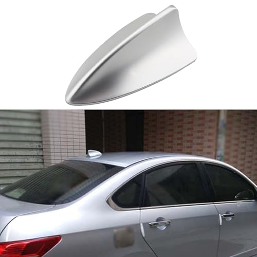 LGPBHSH Haifischflosse fürs Auto, Kompatibel mit CHANGAN CS35 Plus CS55 Plus CS75 Plus, Haifischflosse Form Auto Dachverzierung für Autos Autoantenne Aufkleber,Silver LGPBHSH Haifischflosse fürs Auto, Kompatibel mit CHANGAN CS35 Plus CS55 Plus CS75 Plus, Haifischflosse Form Auto Dachverzierung für Autos Autoantenne Aufkleber,Silver von LGPBHSH
