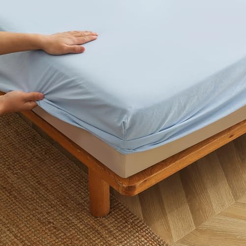LGQLYH Spannbettlaken 100/120/130/135/140/160/180x200cm Matratzenschoner für Matratzen Bis zu 30cm Spannbetttuch Atmungsaktiv Spannbetttücher Waschbar Bettlaken für Boxspringbett(180x190cm,Bb) von LGQLYH