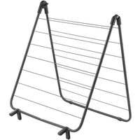 Wannentrockner "Nevis Onyx" 7 m matt-schwarz von LGVSHOPPING
