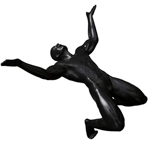 LGYKUMEG Kreative kniende nackte Mann Harz Statue und skulpturen dekorative Ornament sammelbare Figur für Home & Office Tabletop dekor,Schwarz LGYKUMEG Kreative kniende nackte Mann Harz Statue und skulpturen dekorative Ornament sammelbare Figur für Home & Office Tabletop dekor,Schwarz von LGYKUMEG