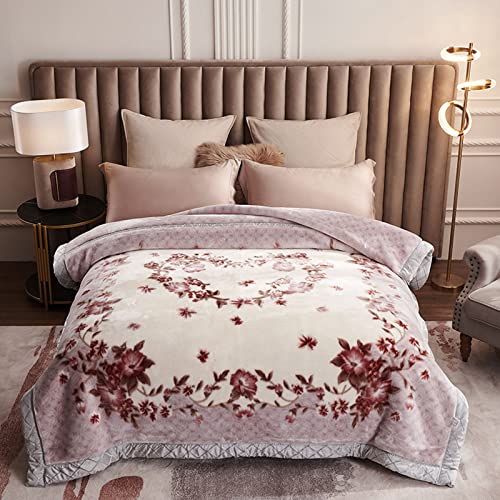 LGYKUMEG Pl¨¹sch-Raschel-Decke, Gewichtete koreanische Nerzdecken - 2-lagig,seidig weich Raschel Fleece-Decke f¨¹r den Winter,200 x 230 m4kg LGYKUMEG Pl¨¹sch-Raschel-Decke, Gewichtete koreanische Nerzdecken - 2-lagig,seidig weich Raschel Fleece-Decke f¨¹r den Winter,200 x 230 m4kg von LGYKUMEG