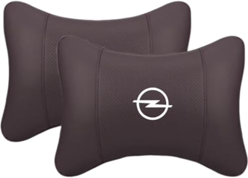 LGZFJHR Auto Nackenkissen für Opel Crossland 2017-2024, Autokissen Aus Leder Und Memory Foam Reisekissen Zur Nackenstütze Kopfstütze für Autositz,B LGZFJHR Auto Nackenkissen für Opel Crossland 2017-2024, Autokissen Aus Leder Und Memory Foam Reisekissen Zur Nackenstütze Kopfstütze für Autositz,B von LGZFJHR