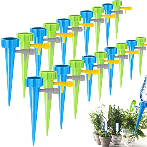 Automatisch Bewässerung Set, 20 Stück Pflanzen Bewässerungssystem, Einstellbar Bewässerungssystem Garten, Automatic Watering Set, Bewässerungssystem Topfpflanzen für Garten Zimmerpflanze von LGZIN