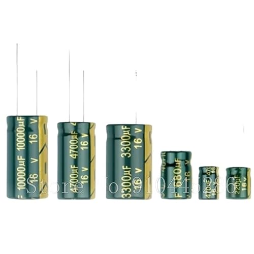 10 V 16 25 35 50 400 Ibuw Hochfrequenz-Aluminiumkondensator Mit Niedrigem ESR 100 UF 220 330 470 680 1000 2200 3300(220UF) von LGuenrot
